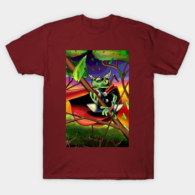 Frog of Thunder T-Shirt by Dillionh94